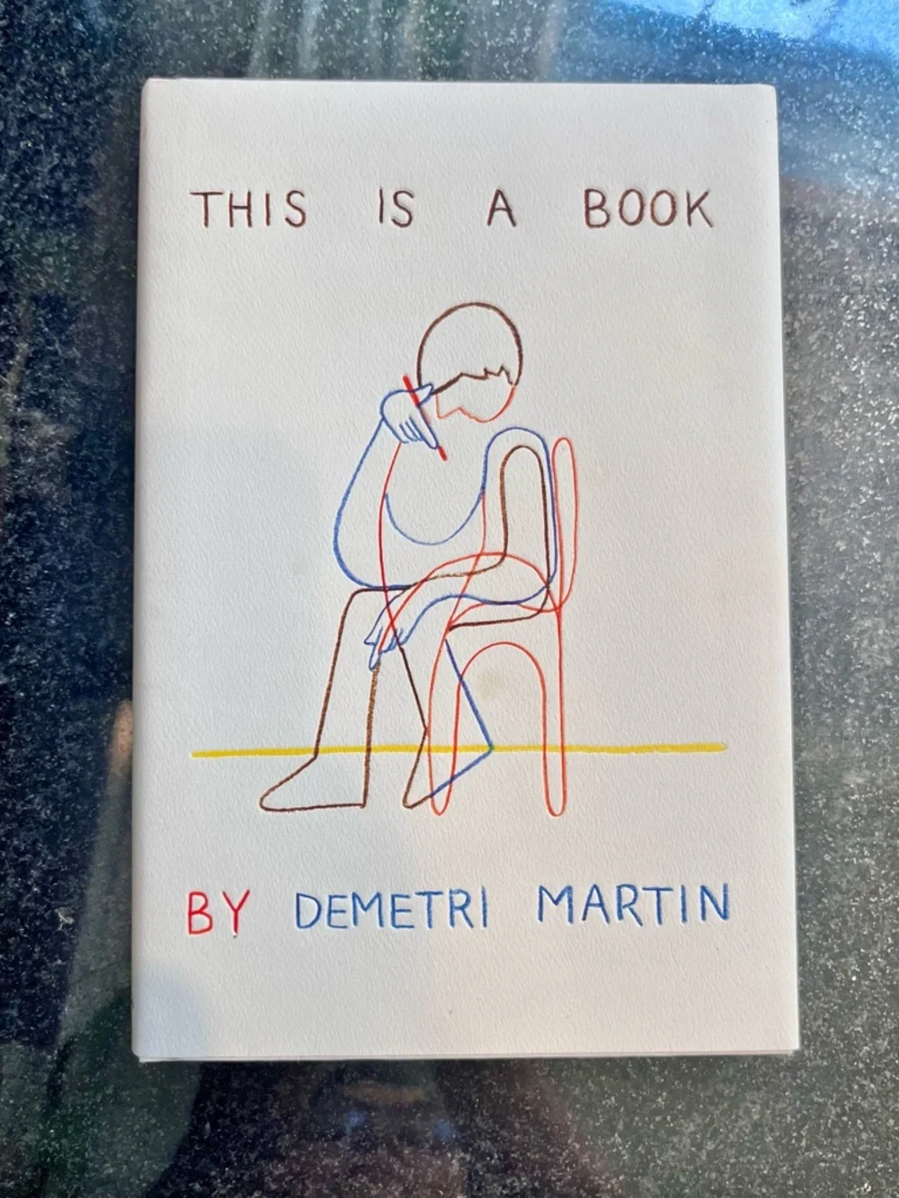 Demetri Martin 'This Is a Book' — hardcover humorous comedy book - Picture 1 of 9